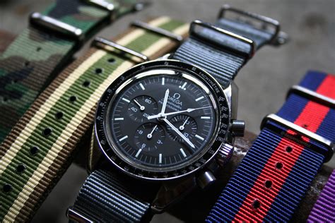 nato strap size for omega speedmaster|omega speedmaster replacement strap.